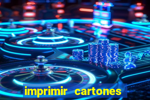 imprimir cartones de bingo